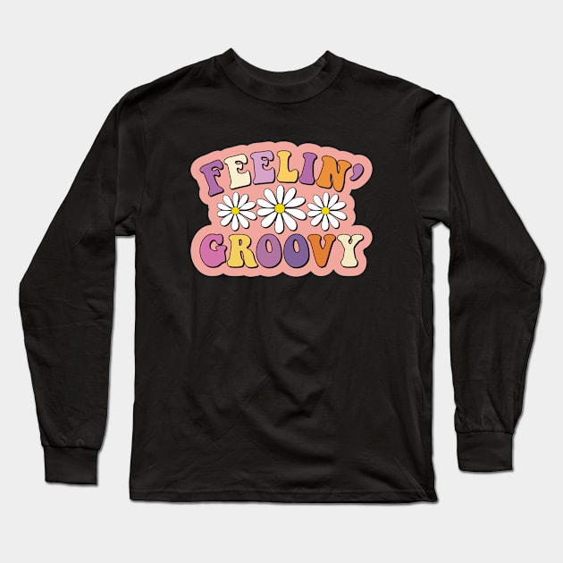 Feeling groovy Long Sleeve T-Shirt by RetroDesign